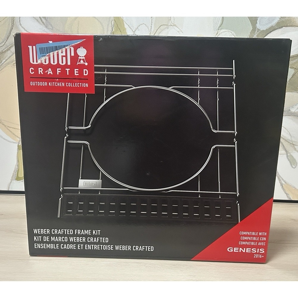 Weber Crafted Spirit Genesis 2016  Outdoor Kitchen Smoke Spirit Frame Kit 7678